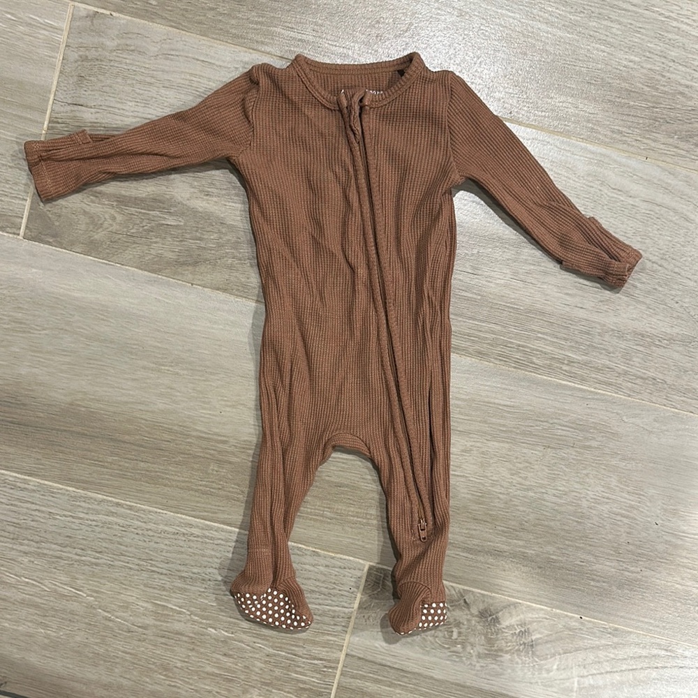Angel Dear Cozy Brown Kids One Piece